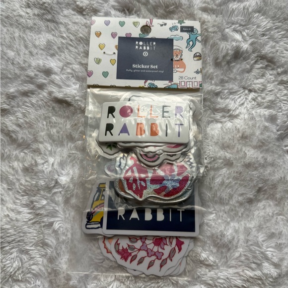 Roller Rabbit x Target 28-Count Sticker Set - Picture 2 of 3